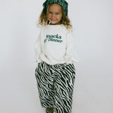 Retro Baggy Pants- Vintage Zebra