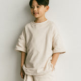 Comfort Sweatshorts- Cream