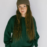 Rollneck Knit- Evergreen