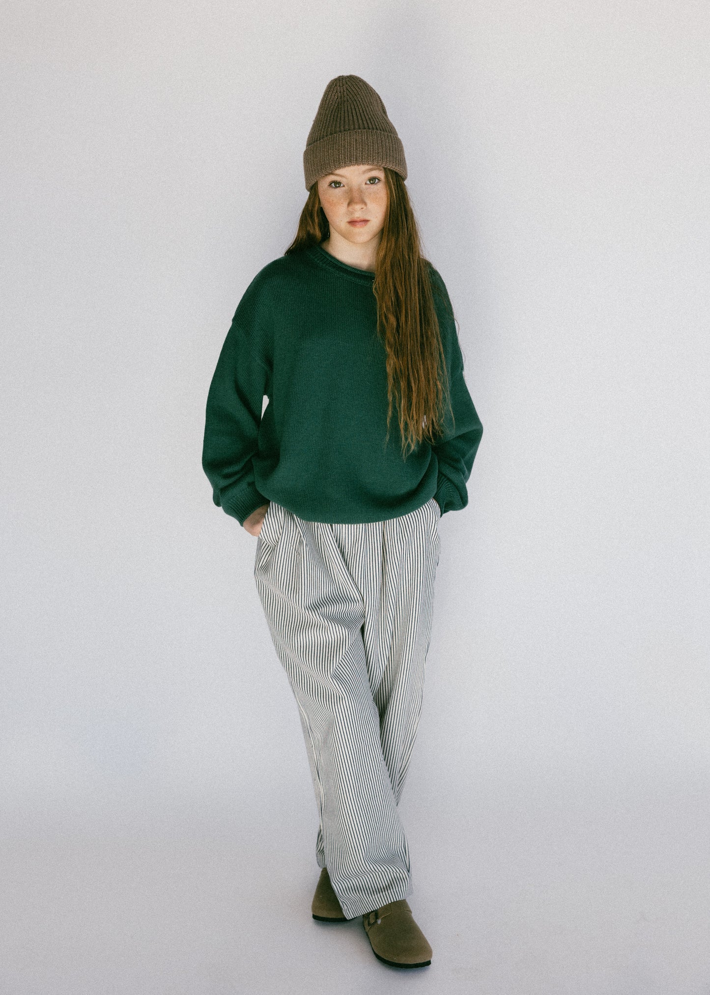 Rollneck Knit- Evergreen