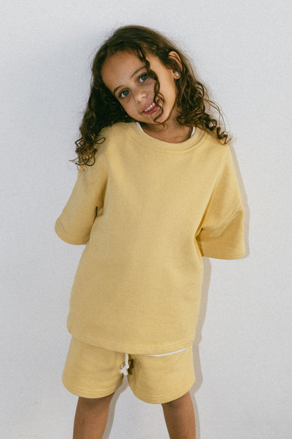 Comfort Sweatshirt- Vintage Yellow