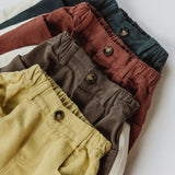 Side Stripe Pants- Brown