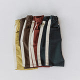 Side Stripe Pants- Brown