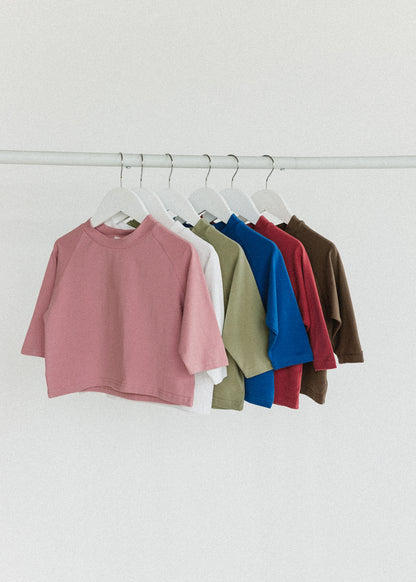 Baggy Long Sleeve- Vintage Pink