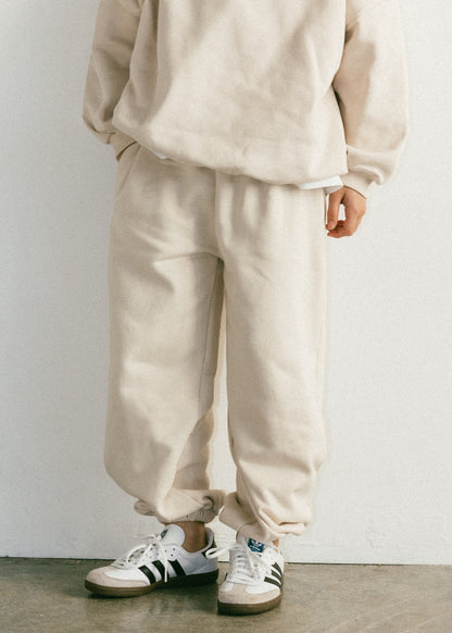 Comfort Sweatpant- Cream