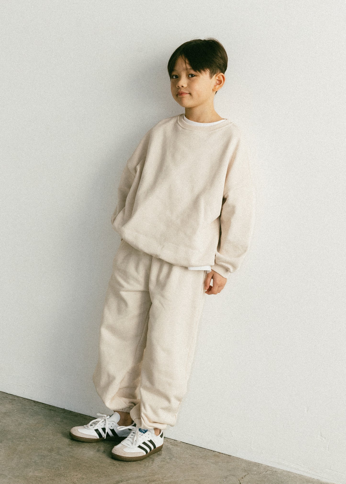 Comfort Crewneck- Cream