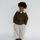 Baggy Cord Pants- Striped