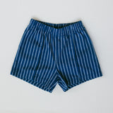 Striped Shorts- Blue