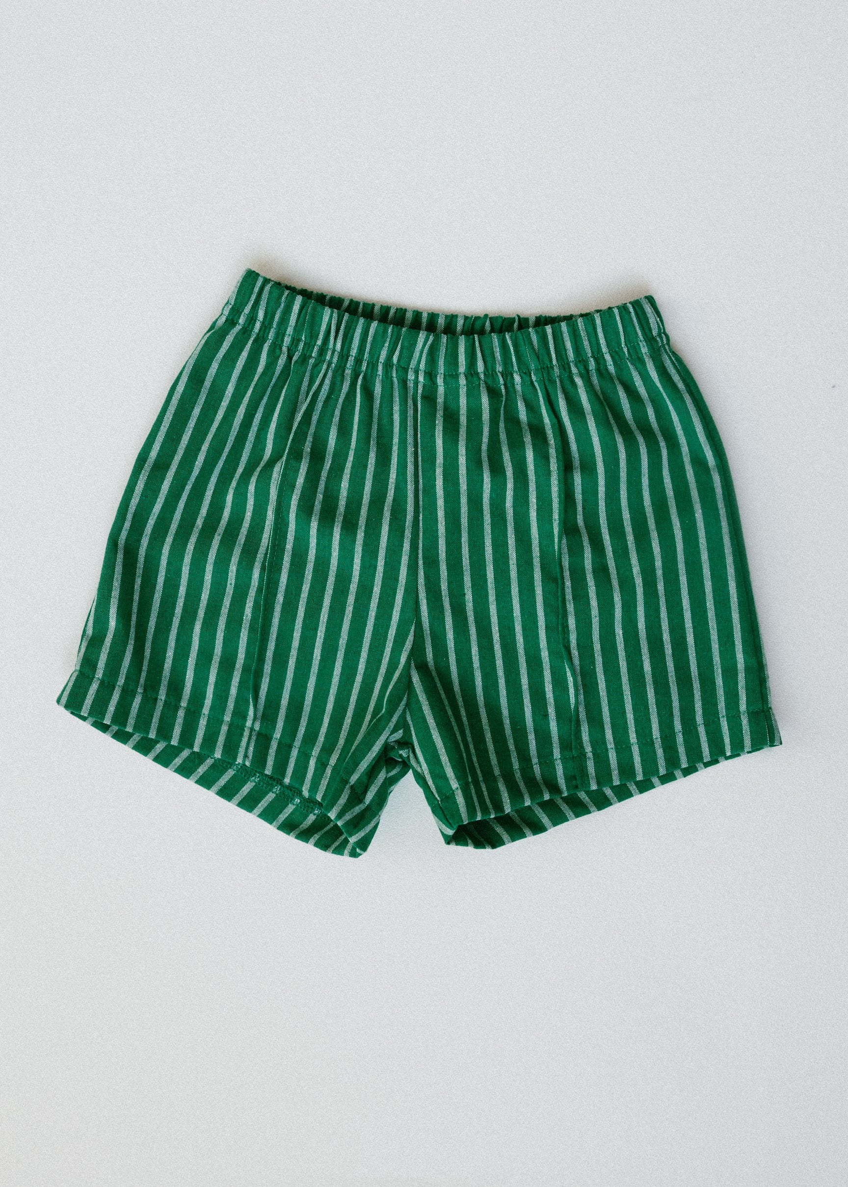 Striped Shorts Green main image 0