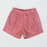 Picnic Shorts- Red