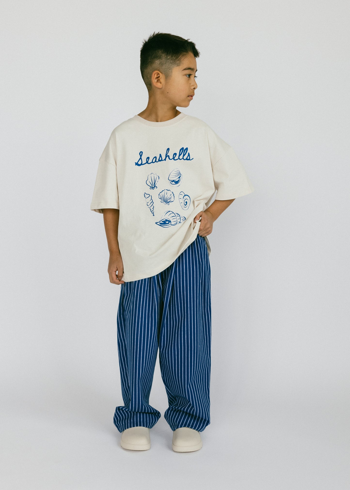 Striped Pant- Blue