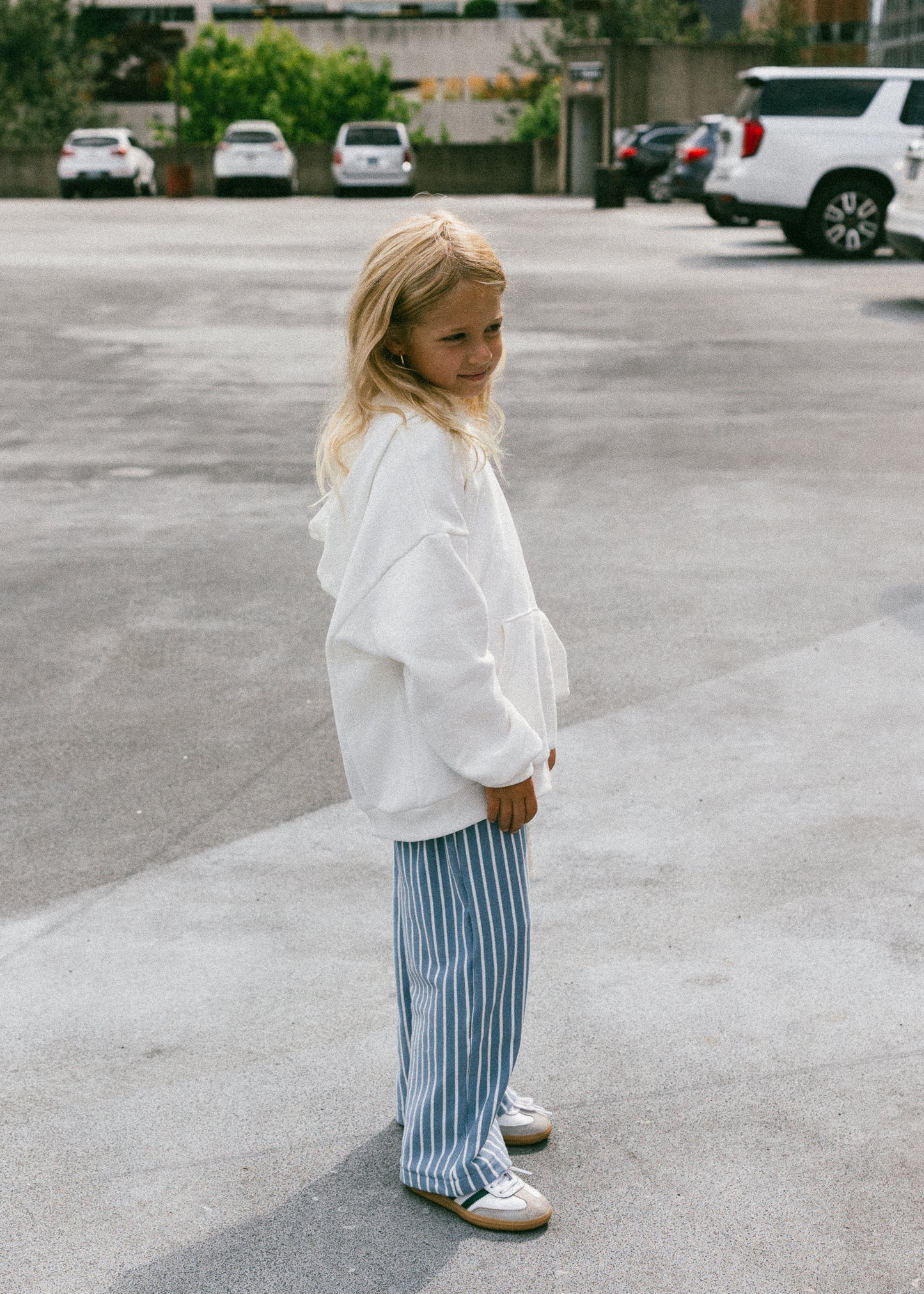 Stripe Pant- Blue