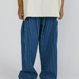 Striped Pants- Blue