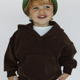 Terry Hoodie- Chocolate