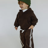 Terry Hoodie- Chocolate