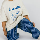 Striped Pants- Blue