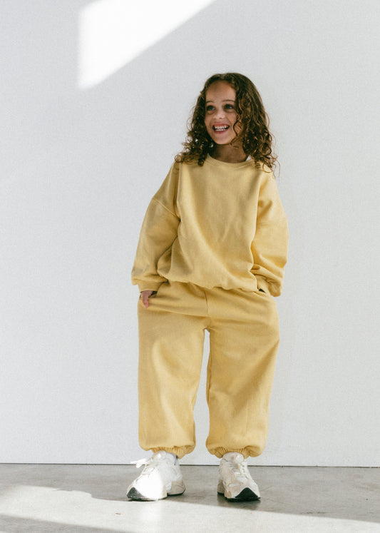 Comfort Sweatpant- Vintage Yellow