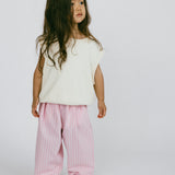 Striped Pants- Pink