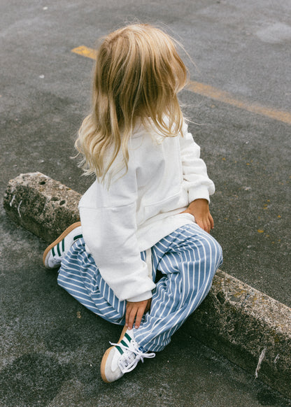 Stripe Pant- Blue