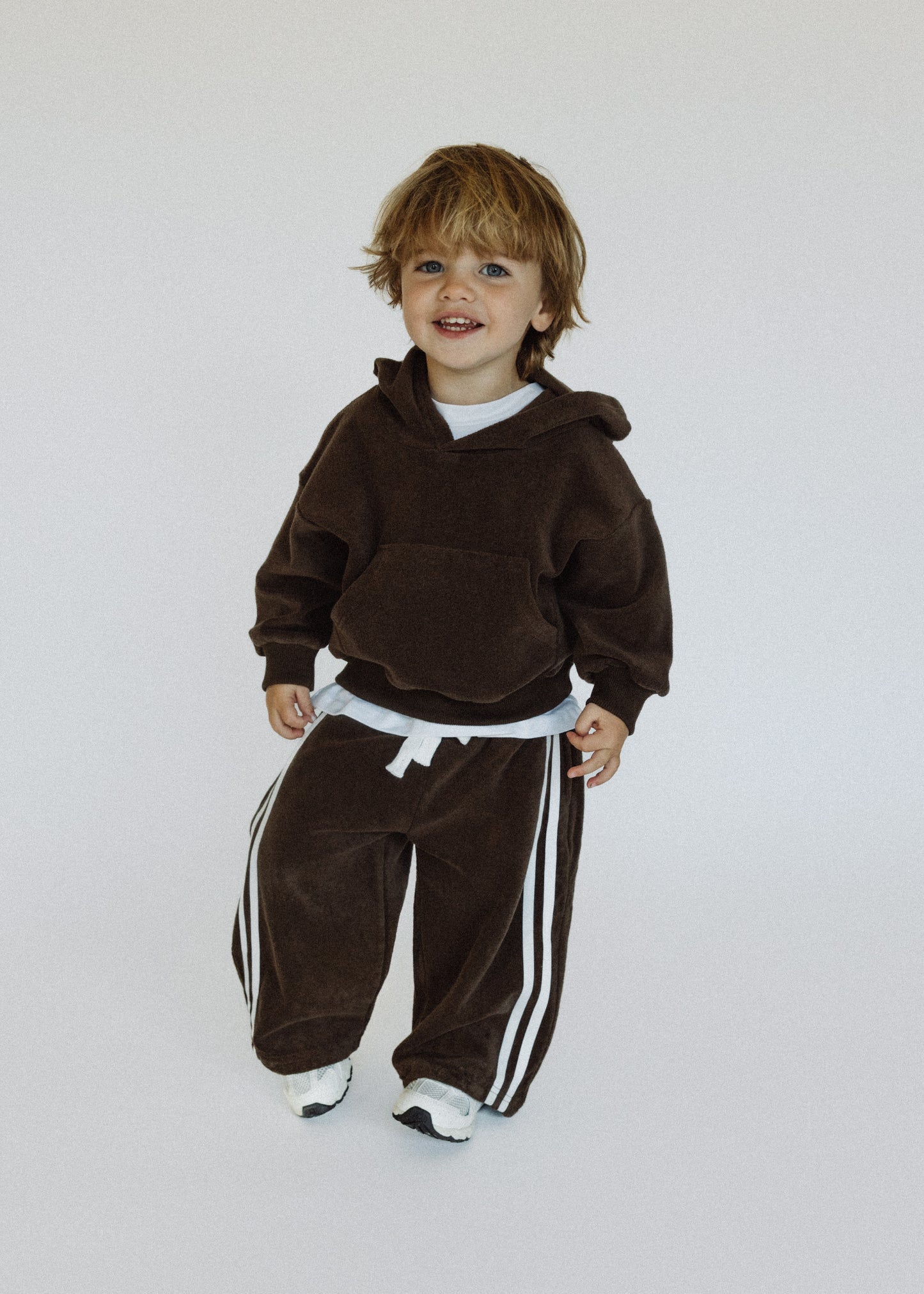 Terry Hoodie- Chocolate