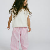 Striped Pants- Pink