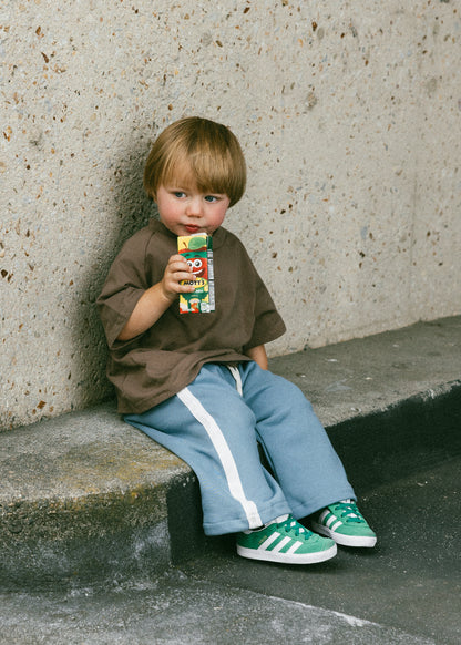 Track Pants- Dusty Blue