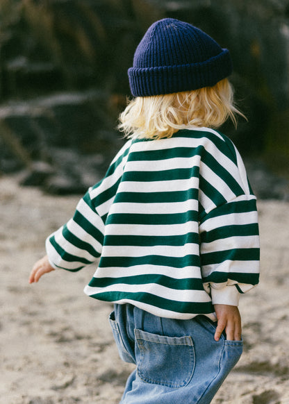 Bold Vintage Crewneck- Green