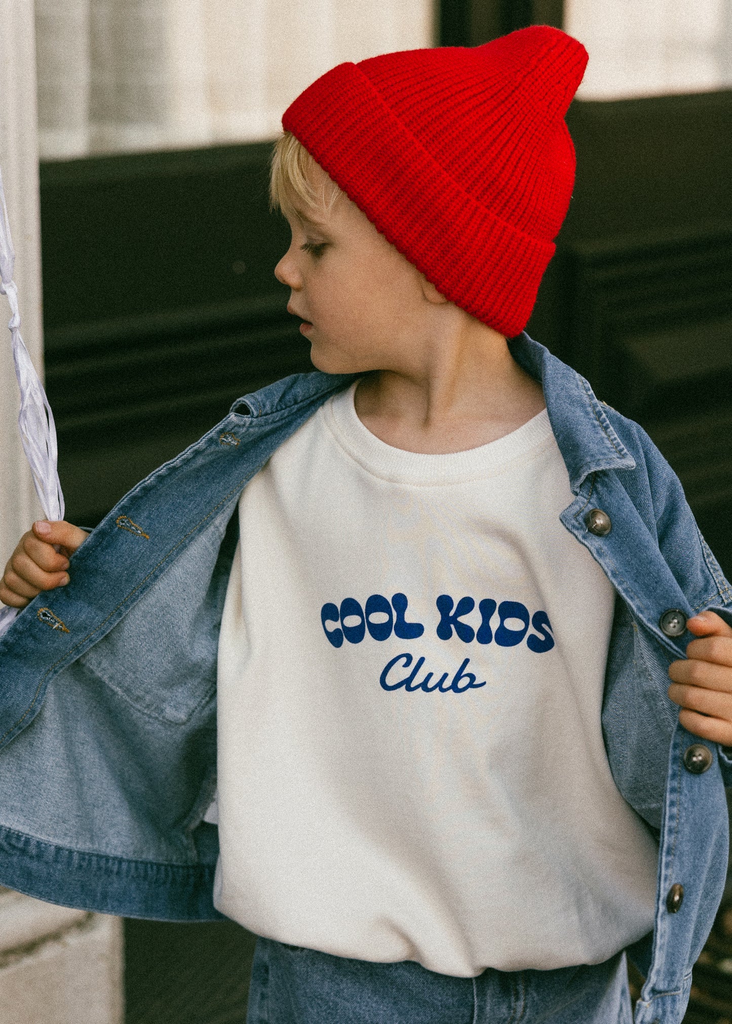 Graphic Crewneck- Cool Kids Club