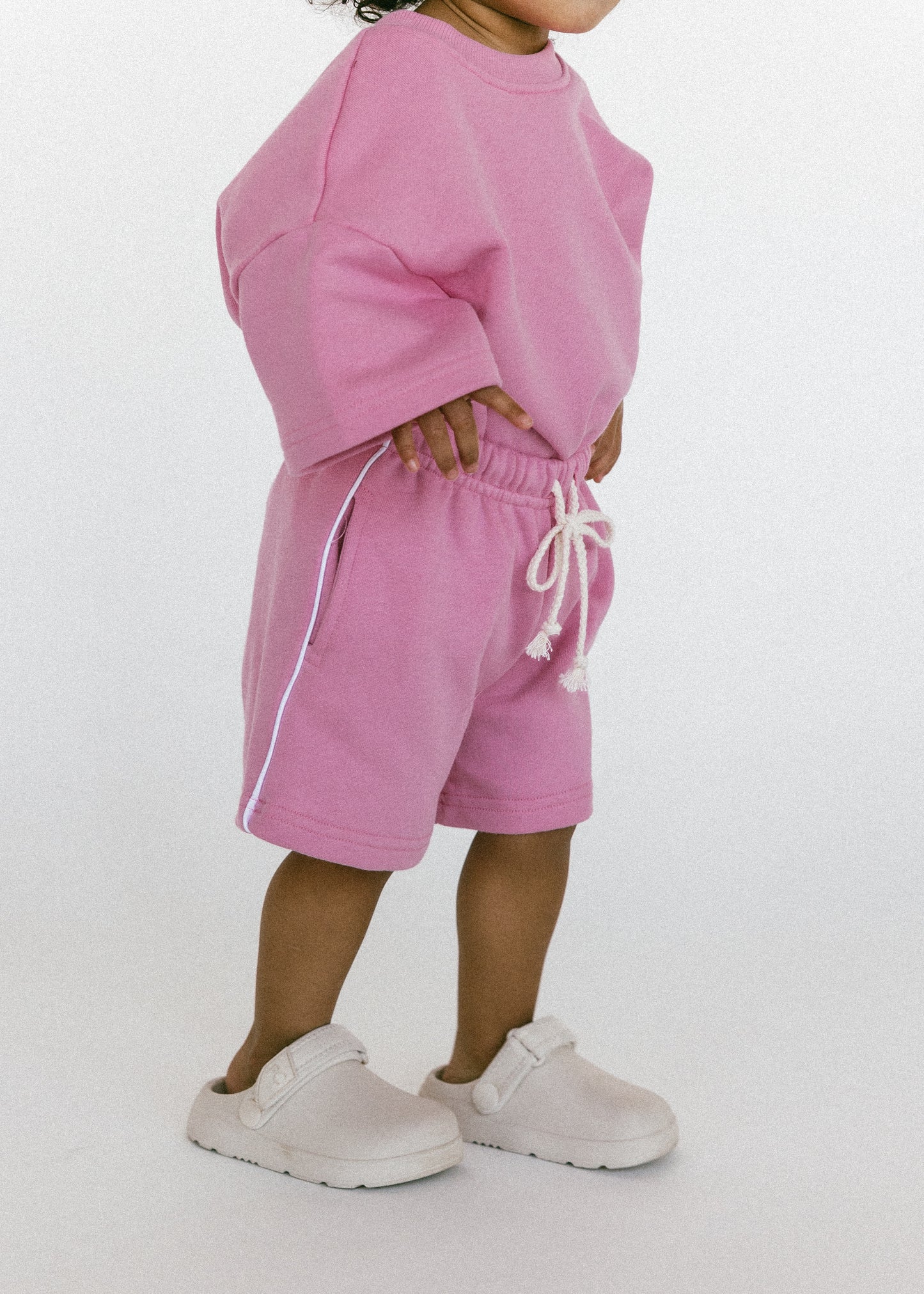 Comfort Sweatshort- Pink