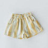 Retro Twill Shorts- Sunny Daze