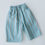 Retro Twill Pants- Blueberry Muffin