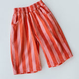 Retro Twill Pants- Peachy Keen