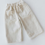 Wide Leg Denim- Cream