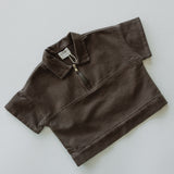 Cargo Zip Polo- Brown