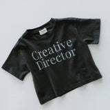 Graphic Tee- Creative Director- Charcoal