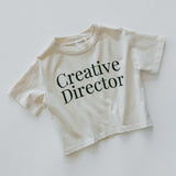 Graphic Tee- Creative Director- Sand