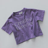 Graphic Tee- Creative Director- Lilac