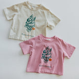 Graphic Tee- Ice Cream- Cream