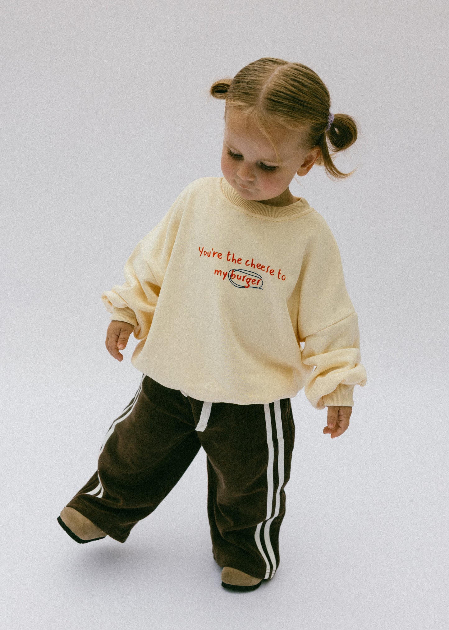 Racer Terry Pants- Chocolate