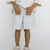 Comfort Sweatshorts- Gray Melange