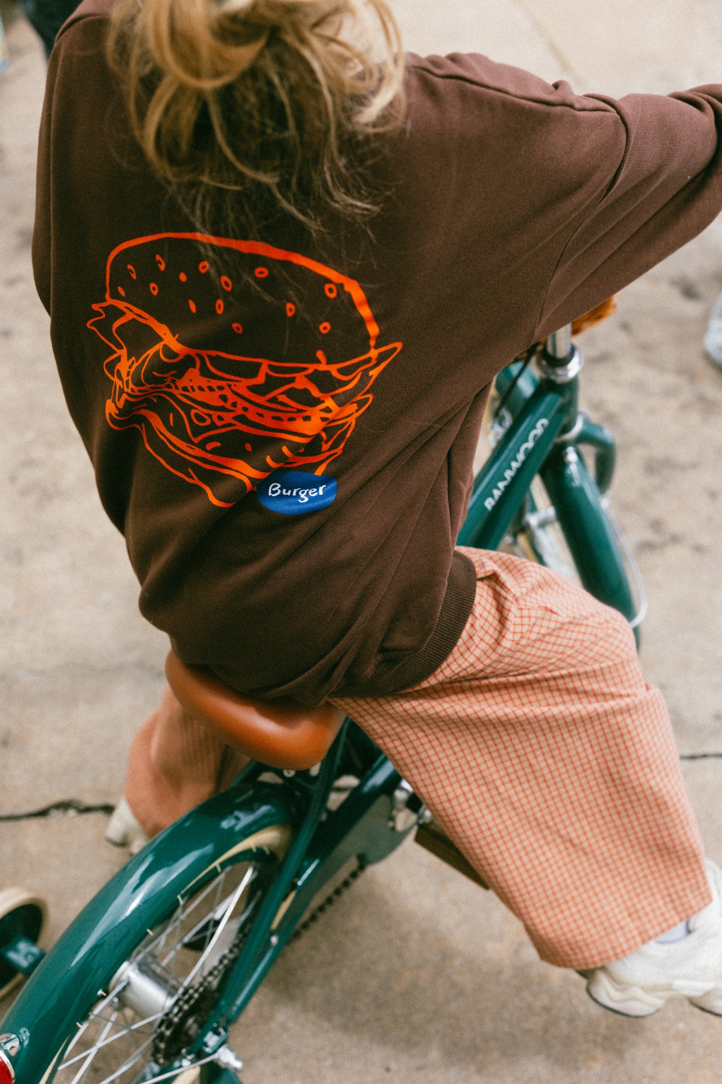 Check Pant- Tan & Red
