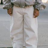 Wide Leg Denim- Cream