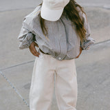 Wide Leg Denim- Cream