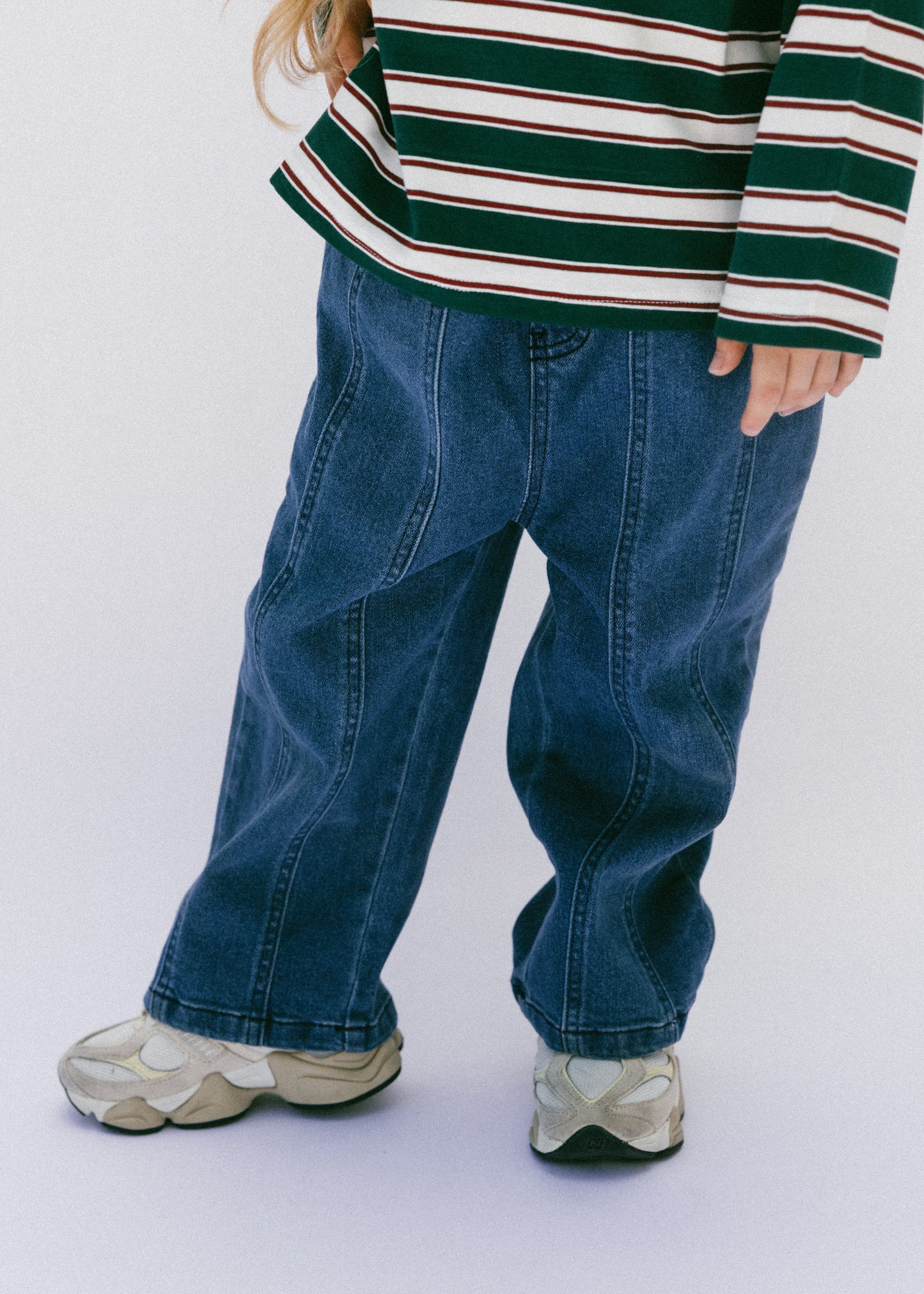 Seam Front Denim- Dark Wash