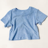 Terry Shirt- Blue Poppy