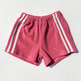 Racer Terry Shorts- Raspberry