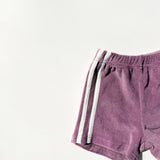 Racer Terry Shorts- Mulberry