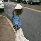 Half Zip Sweater- Blue