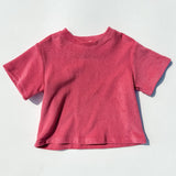 Terry Shirt- Raspberry