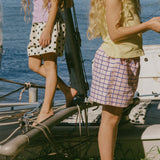 Retro Twill Shorts- Cotton Candy